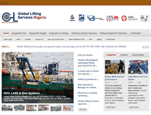 Tablet Screenshot of global-lifting-services.com
